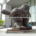 Big size reproduction famous bronze fernando botero bird sculpture